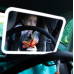 Ezimoov - EZI Mirror LED Pro - Miroir de Voiture avec Lumière LED Pro
